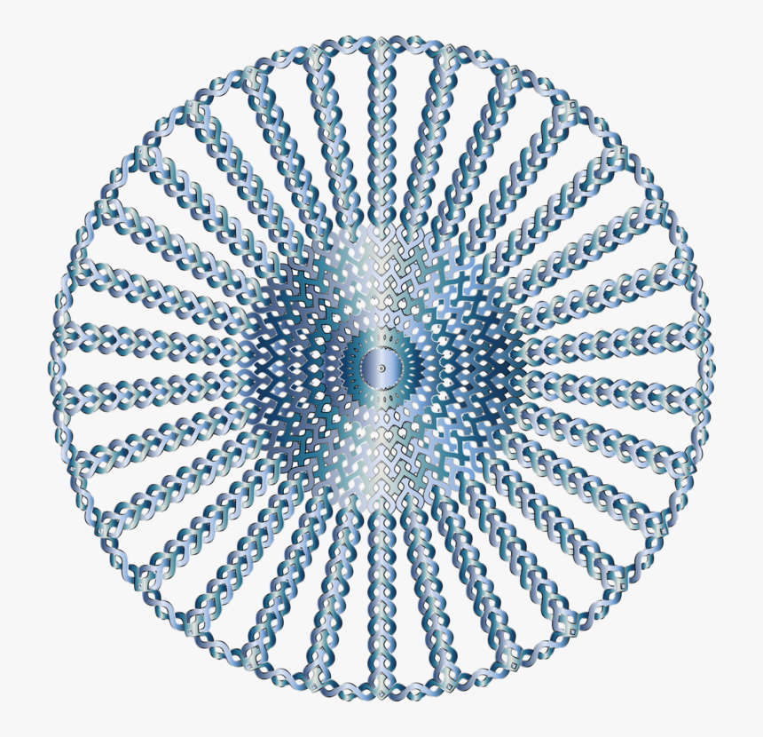 Symmetry,sphere,doily - Revolution Hand Black And White, HD Png Download