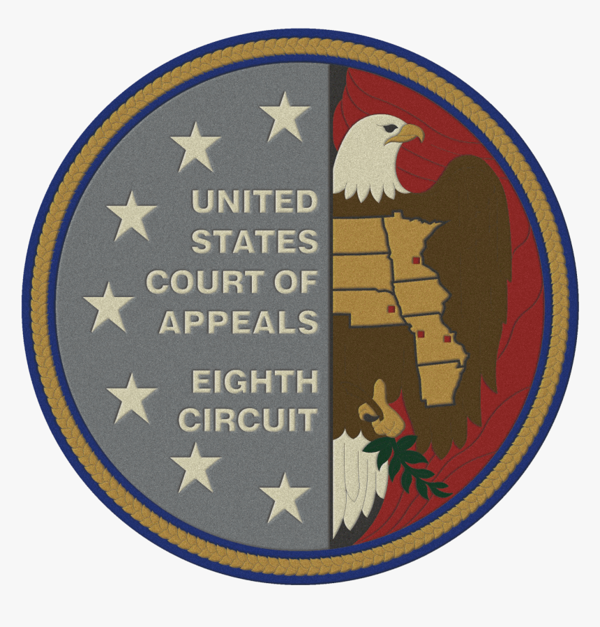 Us Courtofappeals 8thcircuit Seal - Chilean Flag Vs Texas Flag Meme, HD Png Download