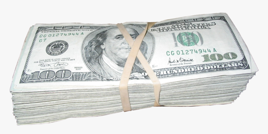 Money Stack Psd, HD Png Download