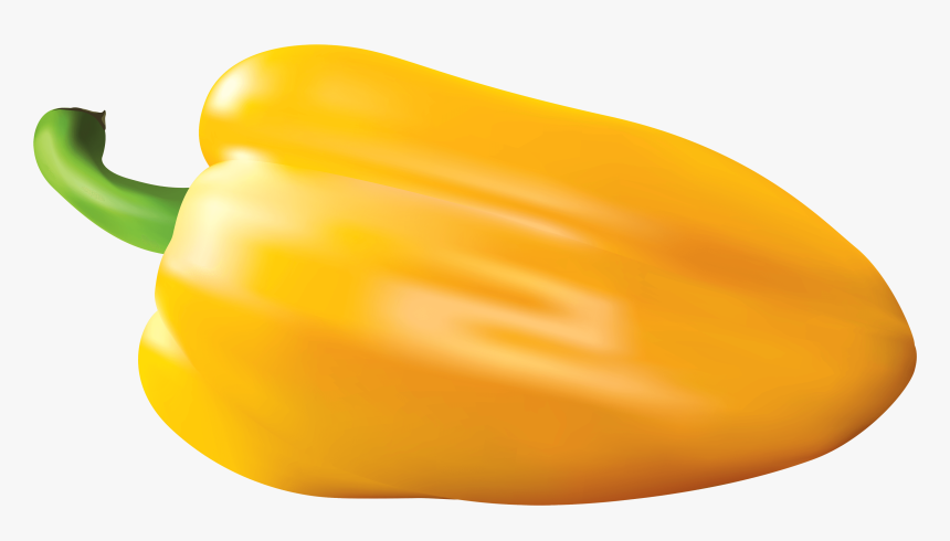 Yellow Pepper Png Vector Clipart Image - Yellow Pepper, Transparent Png
