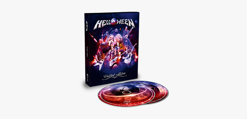 Helloween «united Alive» 2bluray-digibook - Helloween United Alive In Madrid, HD Png Download