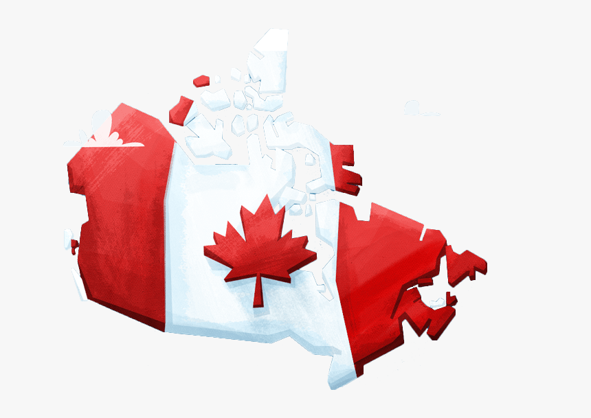 Canada Flag Png - Maple Leaf Canada Flag Png, Transparent Png