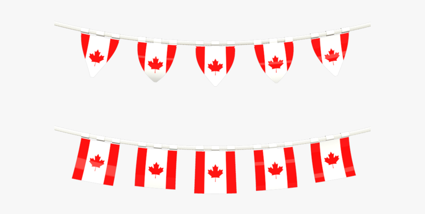 Rows Of Flags - Background Canada Day Banner, HD Png Download