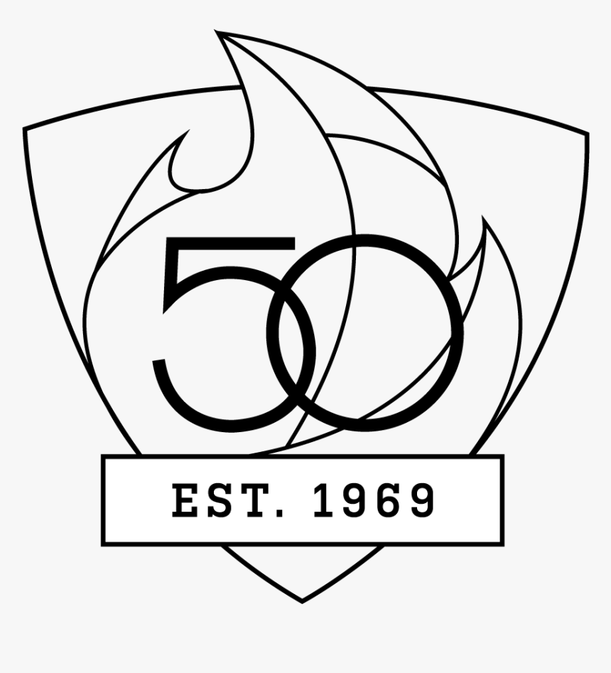 Uab 50th Logo - Est 1969 Line Art, HD Png Download