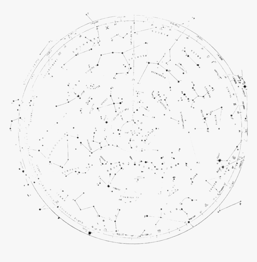 Clip Art Constellations Background - Circle, HD Png Download