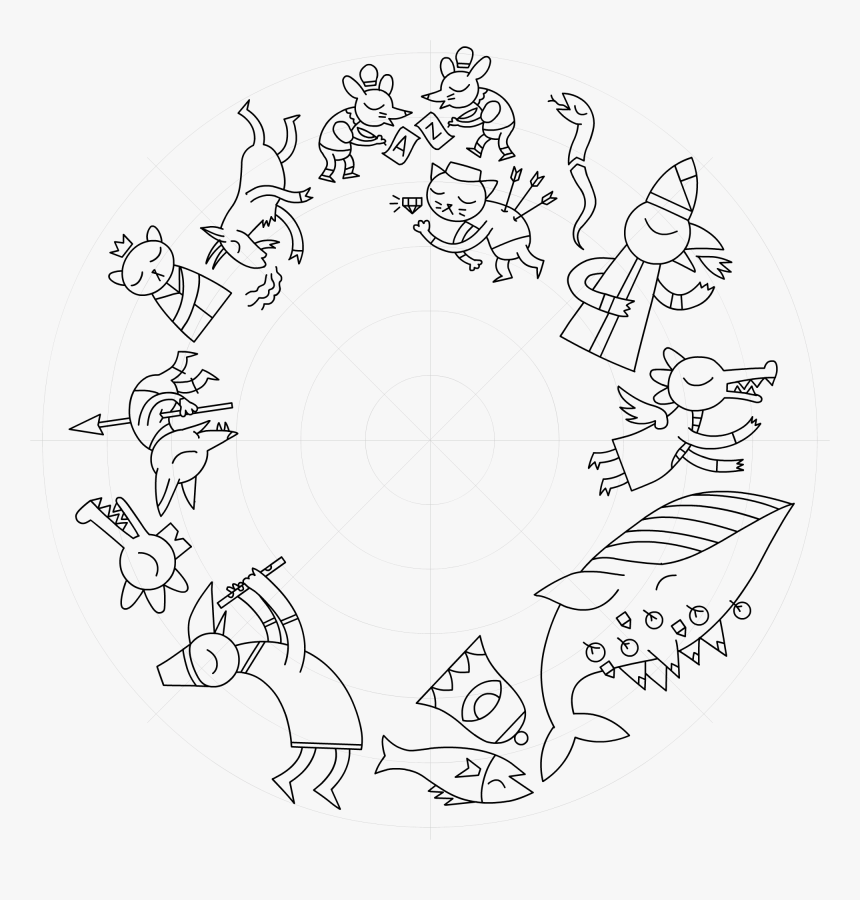Longest Night Constellation Layout - Night In The Woods Constellations Png, Transparent Png