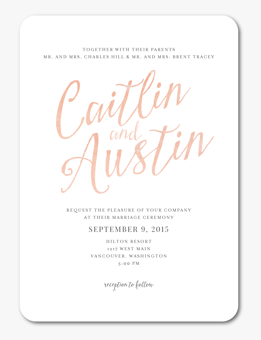 Pink Watercolor Web Images - Calligraphy, HD Png Download