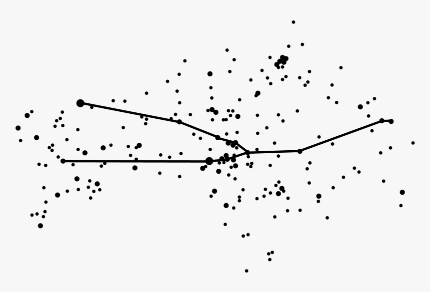 Constellation Embroidery White, HD Png Download