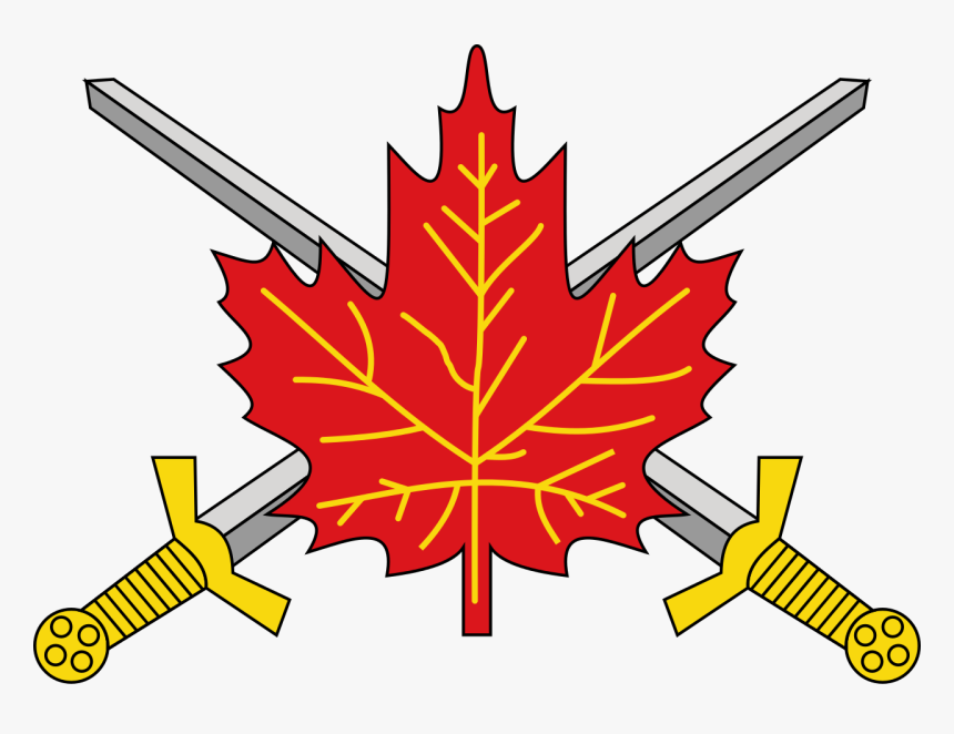 Soldier Svg Flag Png - Canadian Army Flag, Transparent Png