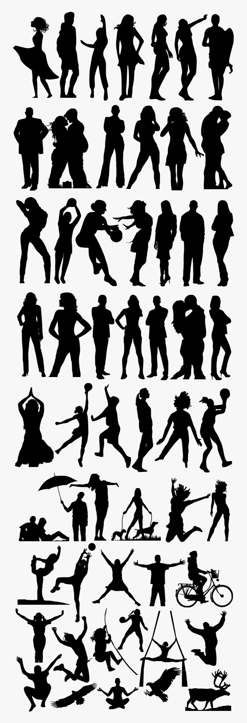 Silhouette, HD Png Download