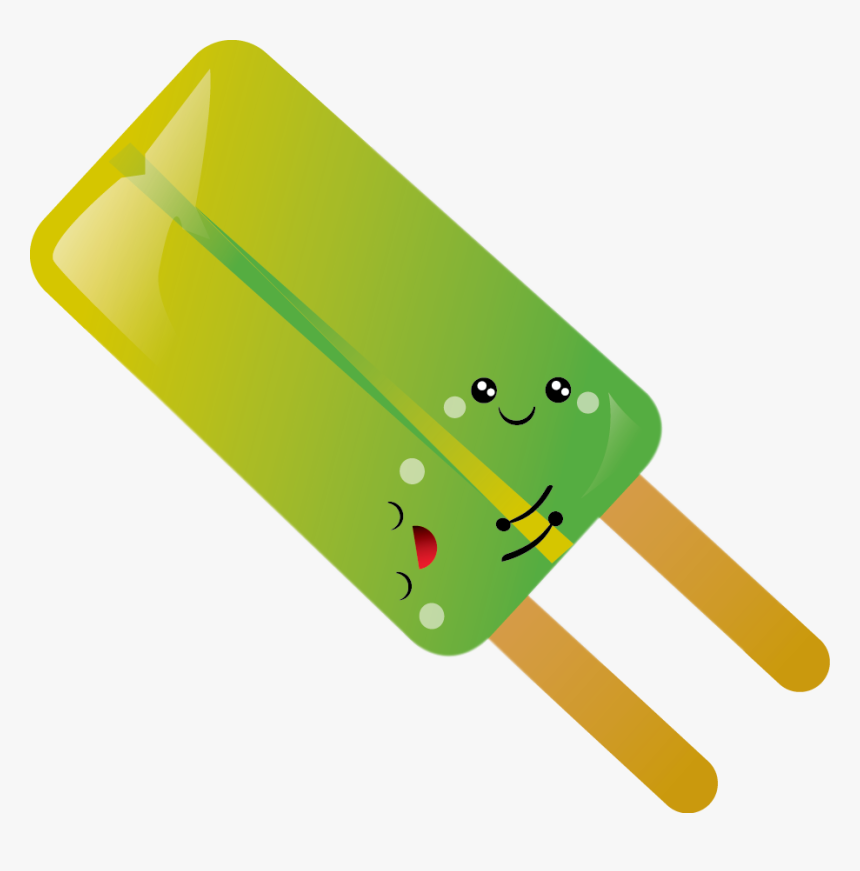Free Cartoon Popsicle Clipart Clipart - Double Popsicle Clipart, HD Png Download