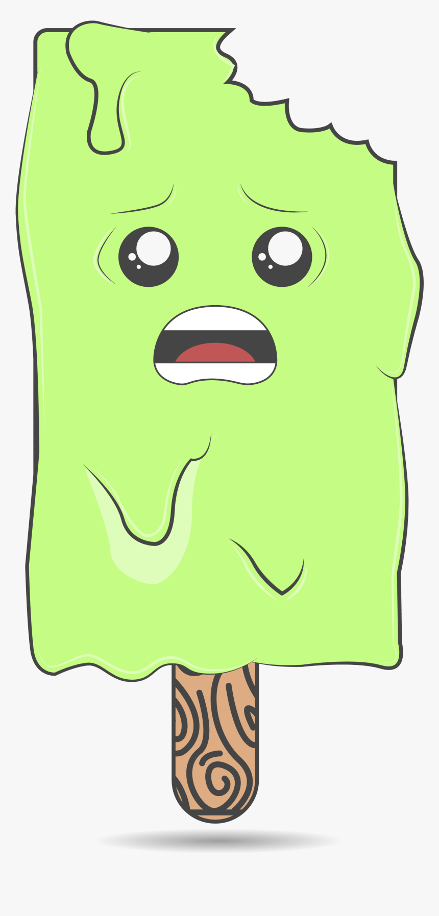 Transparent Popsicle Png - Cartoon, Png Download