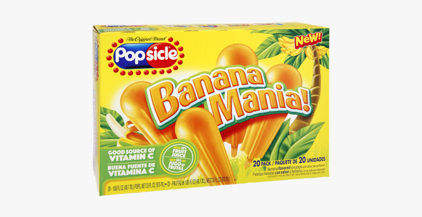 Popsicle Brand Banana Popsicles, HD Png Download
