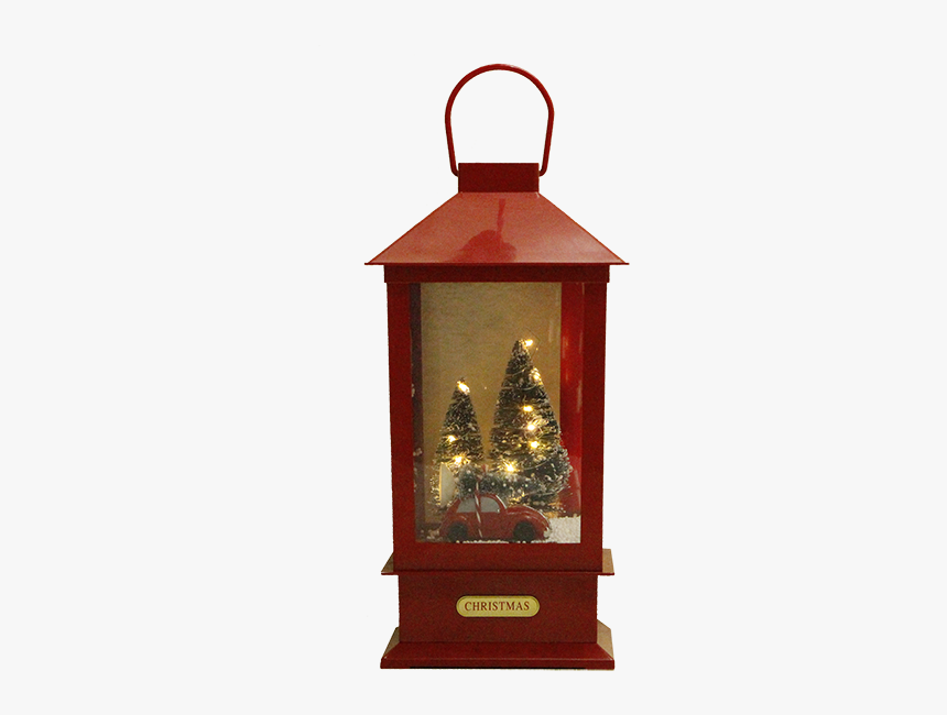 Christmas Lantern With Music, Light And Falling Snow - Christmas Lantern With Music Light And Falling Snow, HD Png Download
