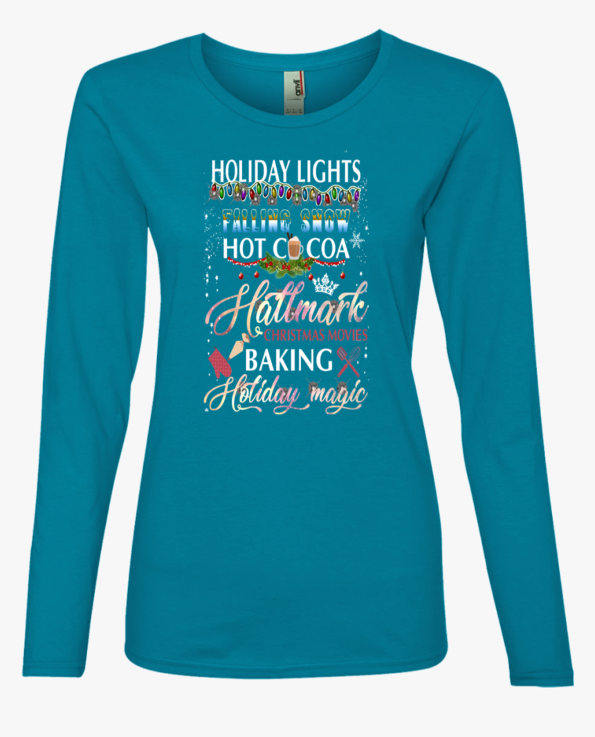 Transparent Falling Snow Png Transparent - Long-sleeved T-shirt, Png Download