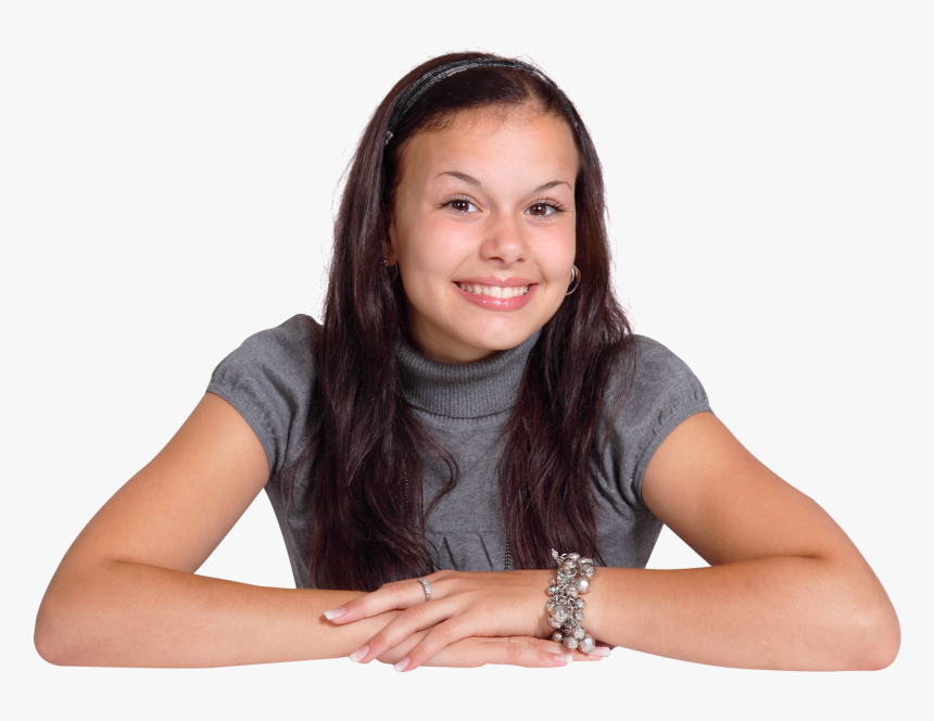 Young Woman Png, Transparent Png