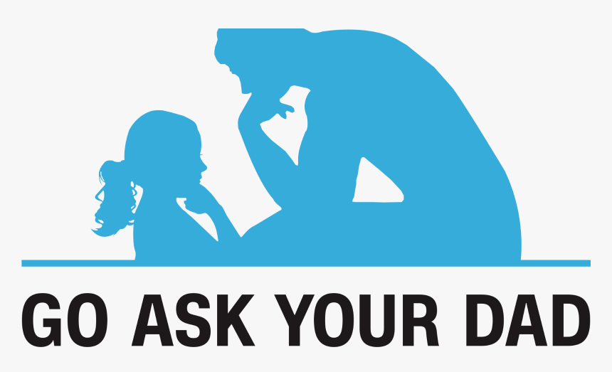 Transparent People Reading Png - Go Ask Your Dad, Png Download