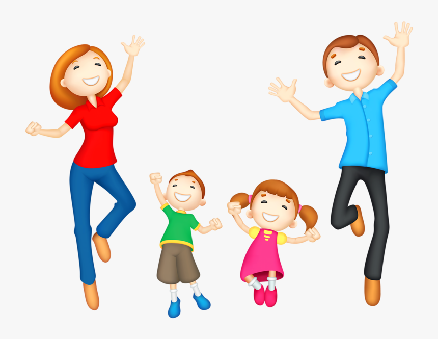 Happy Mom And Dad Clipart - Mom And Dad Clipart, HD Png Download