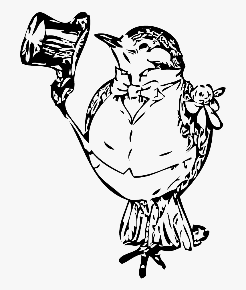 Cock Robin Png Fun - Illustration, Transparent Png