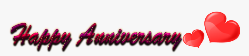 Happy Anniversary Heart Name Png - Heart, Transparent Png