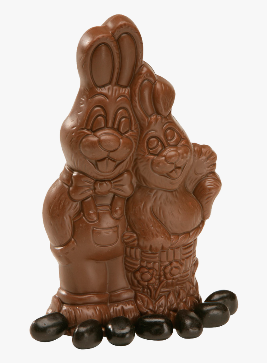 Chocolate Robin & Bob Bunnies Are Available In Milk - Figurine, HD Png Download