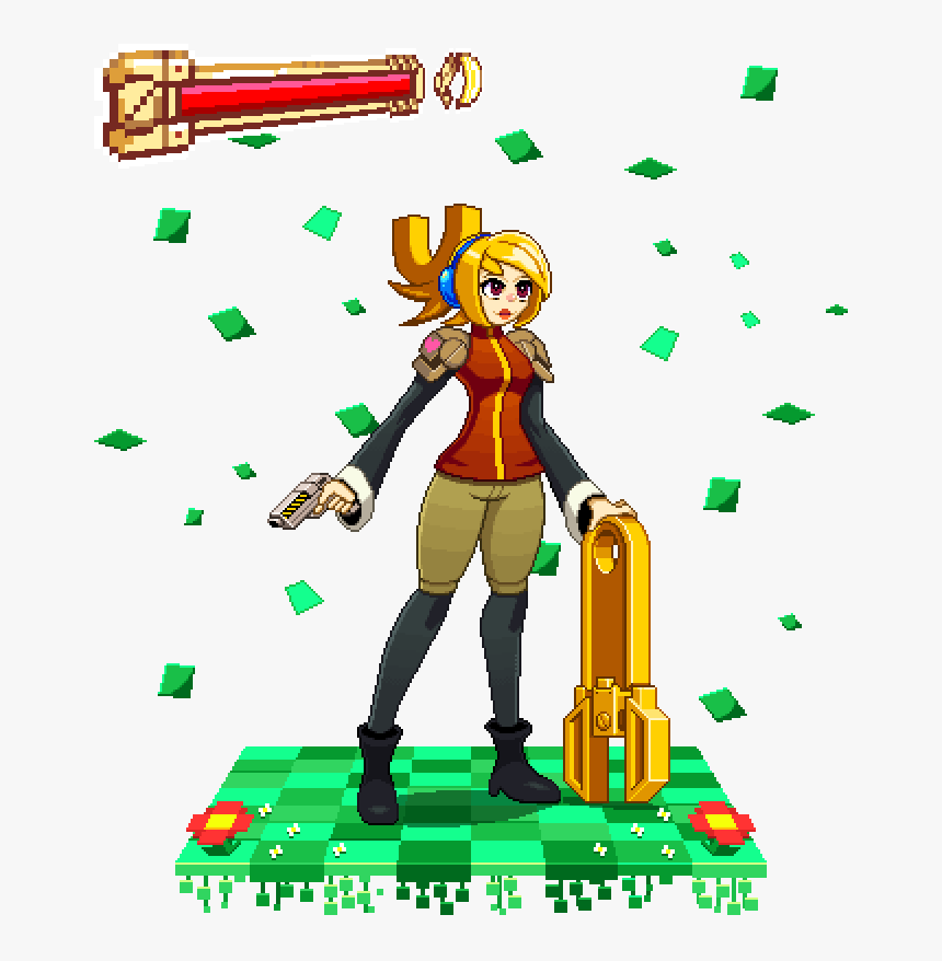 43 Robin From Iconoclasts - Iconoclasts Robin Png, Transparent Png