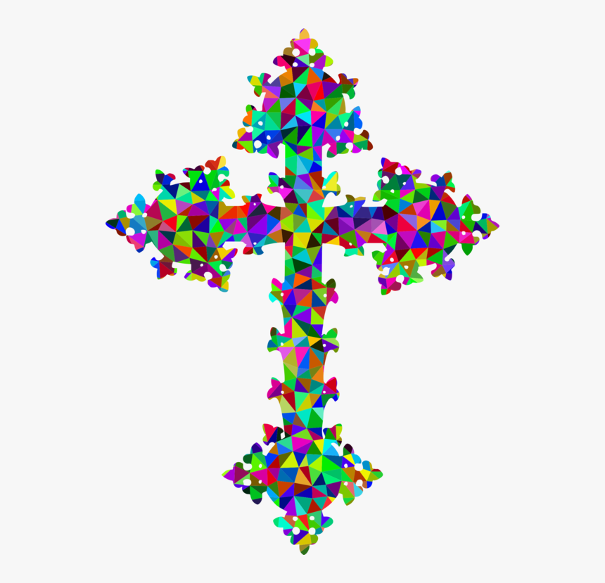 Christian Cross Crucifix Computer Icons Gold - Christianity, HD Png Download