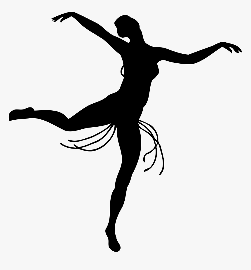 Dancer Silhouette 7 Clip Arts - Salsa Ladies Dance Vector, HD Png Download