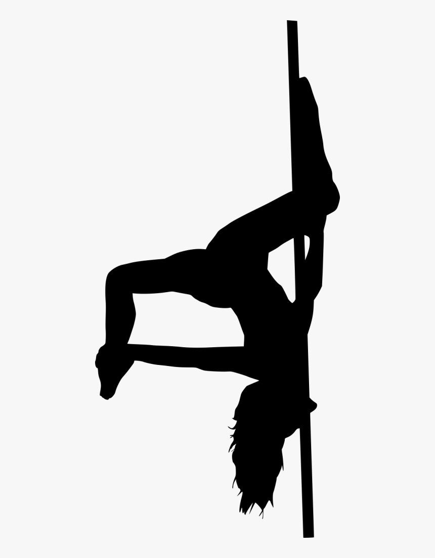 Dancer Silhouette Images - Pole Dance Transparent Background, HD Png Download