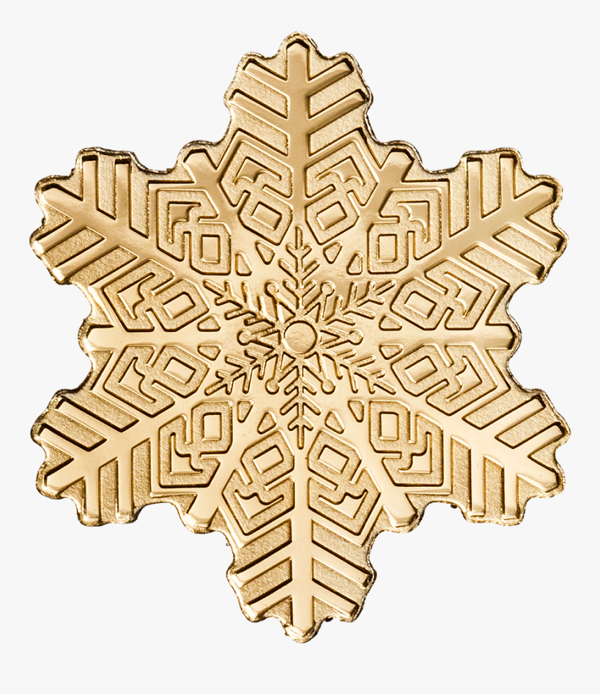 Part Of The Collection Special Shapes Gold - Snowflake Png, Transparent Png