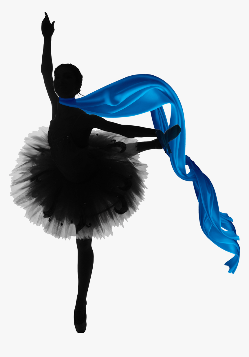 Black And White Ballerina, HD Png Download