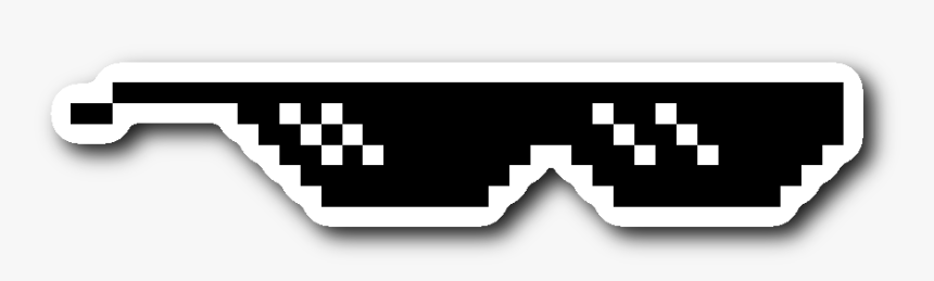 Thuglife Shades Sticker - Thug Life Shades Sticker, HD Png Download