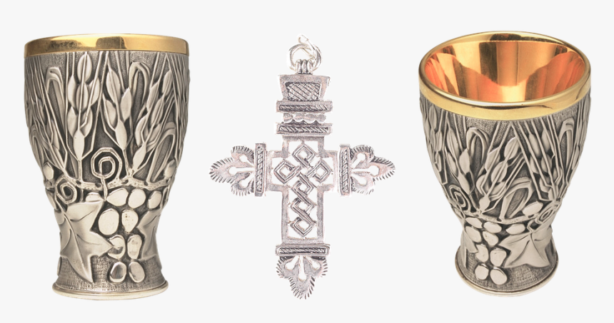 Cross, Cup, Bowl, Religion, Grail, History, Gold Cup - Cross, HD Png Download
