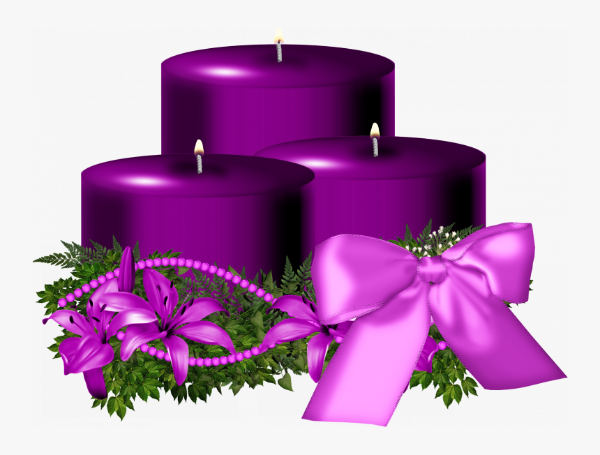 Now You Can Download Candles Png Icon - Clipart Transparent Christmas Candle, Png Download