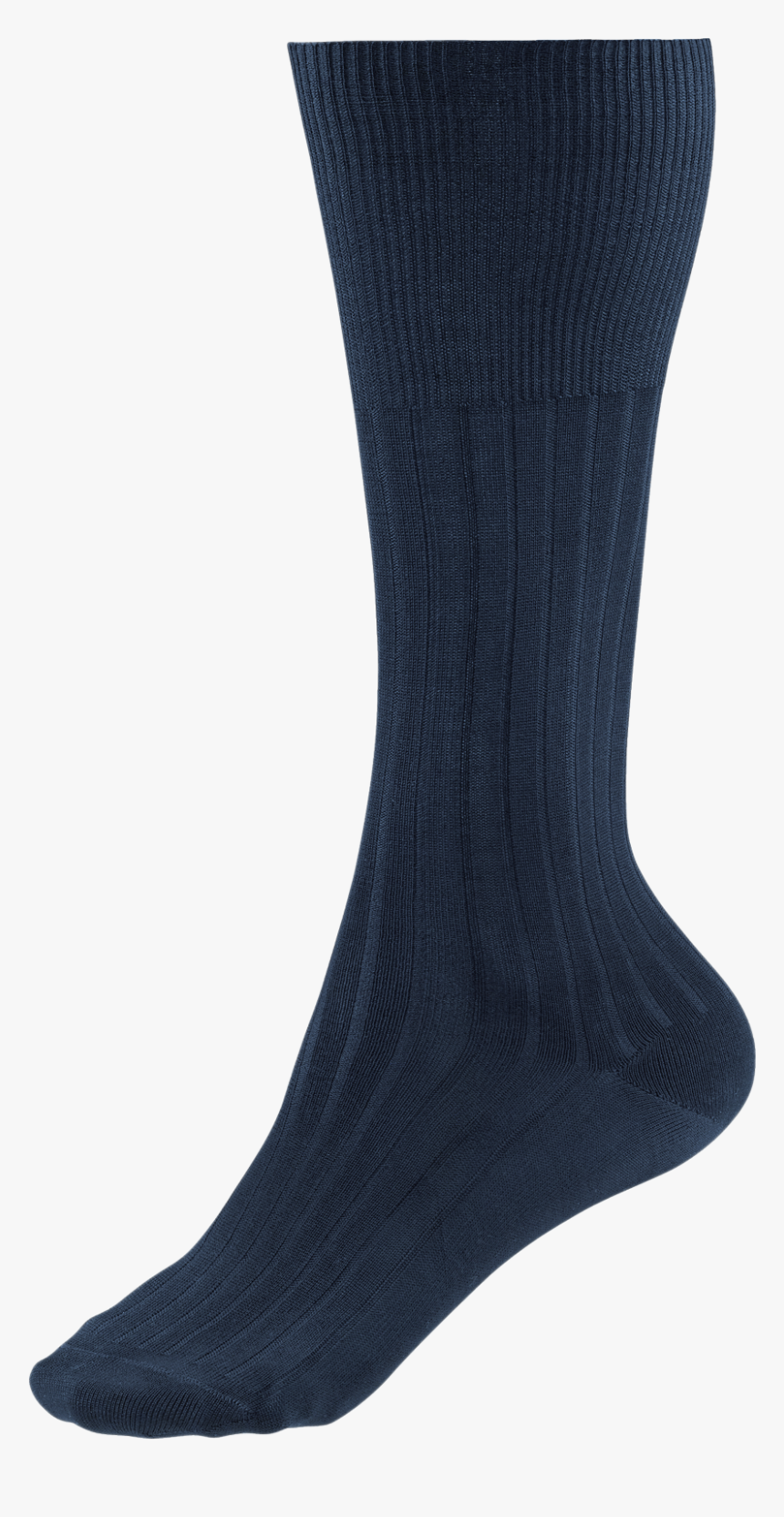 Kniestrümpfe In Navy - Sock, HD Png Download