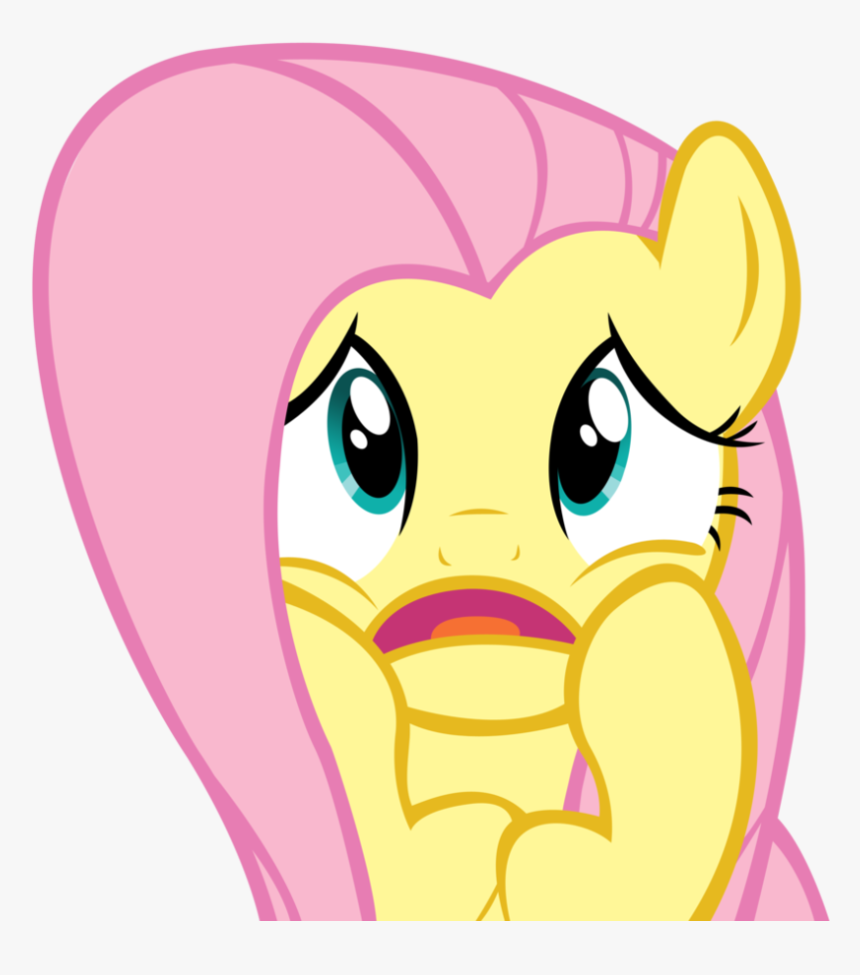 Question 4- Ss - Fluttershy Confused, HD Png Download