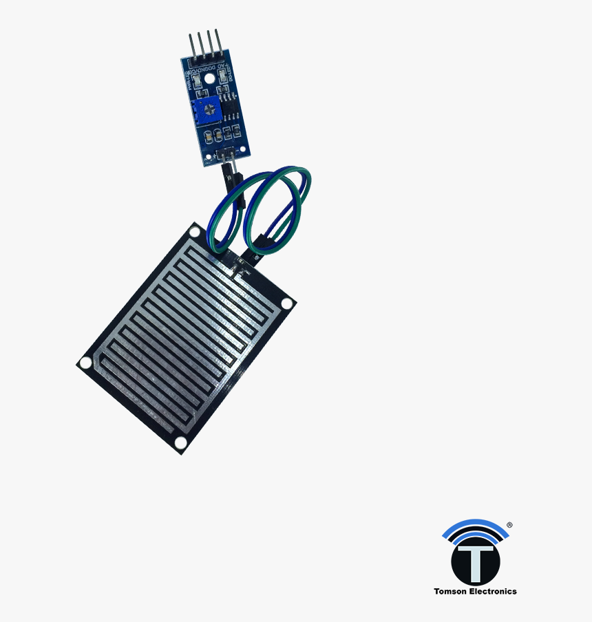 Rain Drop Detection Sensor Module - Laptop Power Adapter, HD Png Download