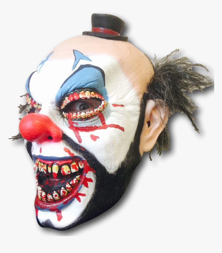Scary Clown Face Png - Mask, Transparent Png