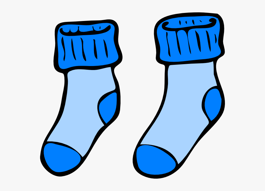 Blue Socks Svg Clip Arts, HD Png Download