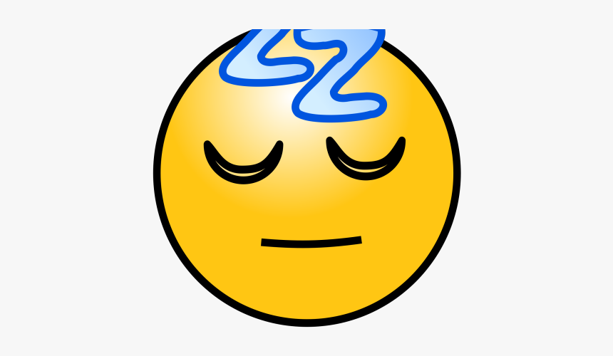 Sleepy Smiley Face, HD Png Download