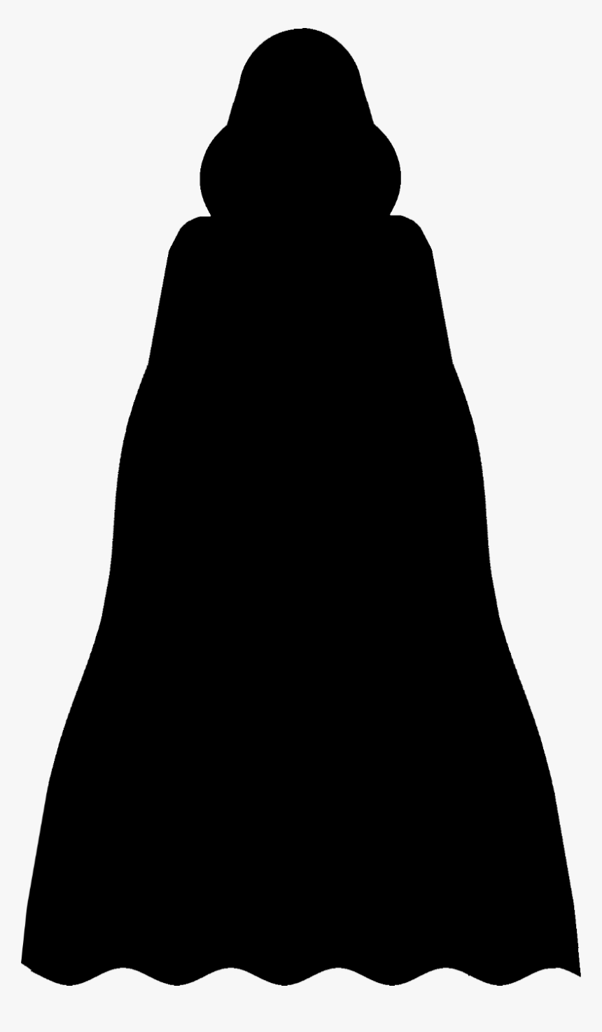 Black Silhouette White Clip Art - Silhouette, HD Png Download