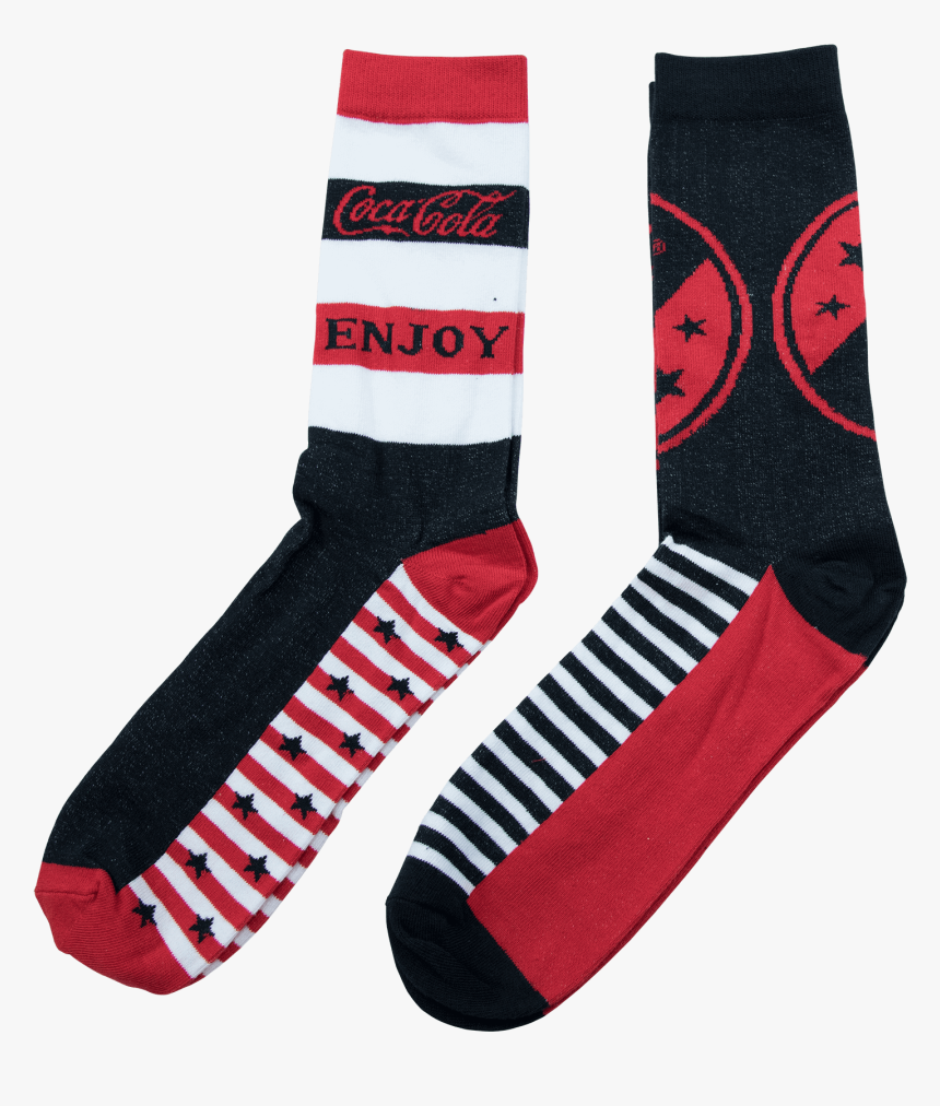 Coca Cola Script Men S Socks - Sock, HD Png Download