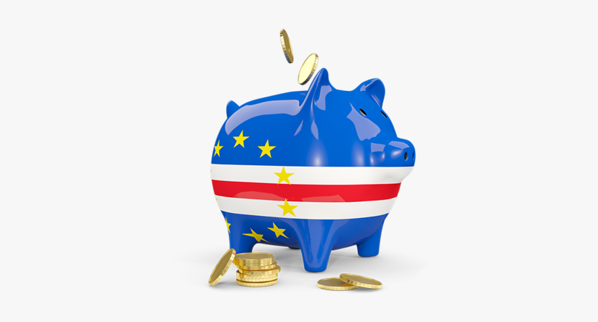 Download Flag Icon Of Cape Verde At Png Format - Piggy Bank With Brazil Flag, Transparent Png