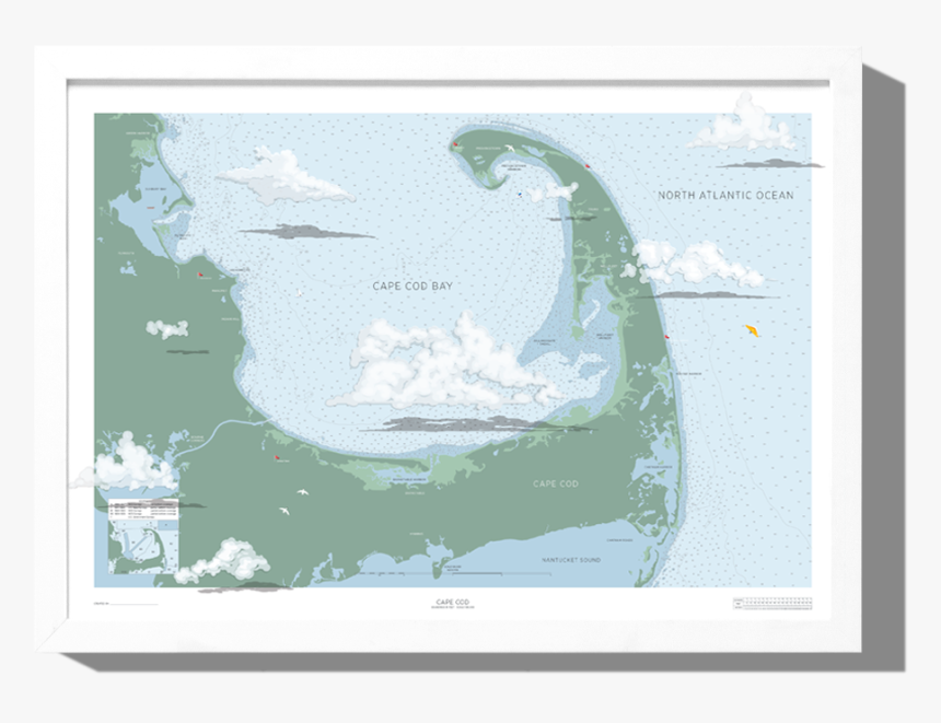 Rkr Cape Cod White Frame, HD Png Download