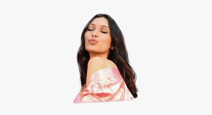 #bellahadid #kiss #victoriasecret #model #png #tumblr - Bella Hadid Transparent Png, Png Download