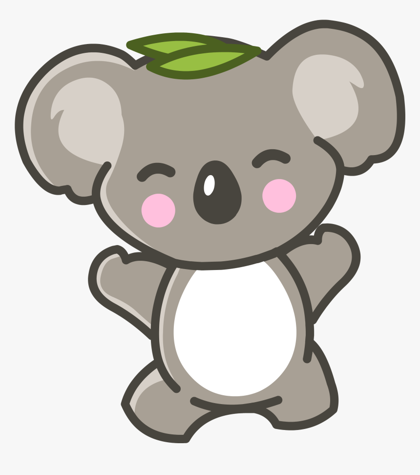 I M Koala - Koala Cartoon Png, Transparent Png