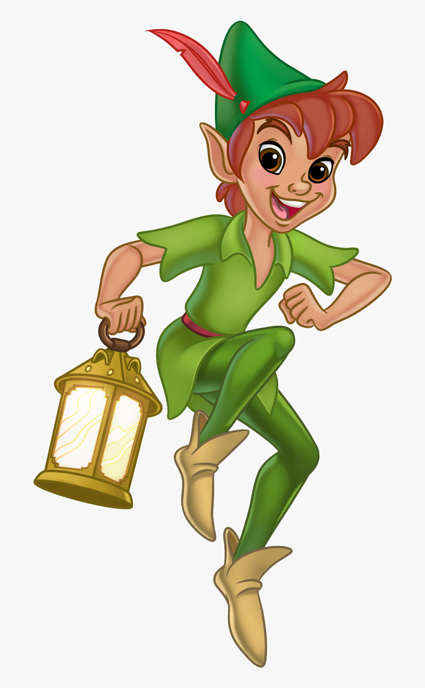 Cartoon,fictional Art,leprechaun,animated Cartoon,saint - Png Peter Pan, Transparent Png