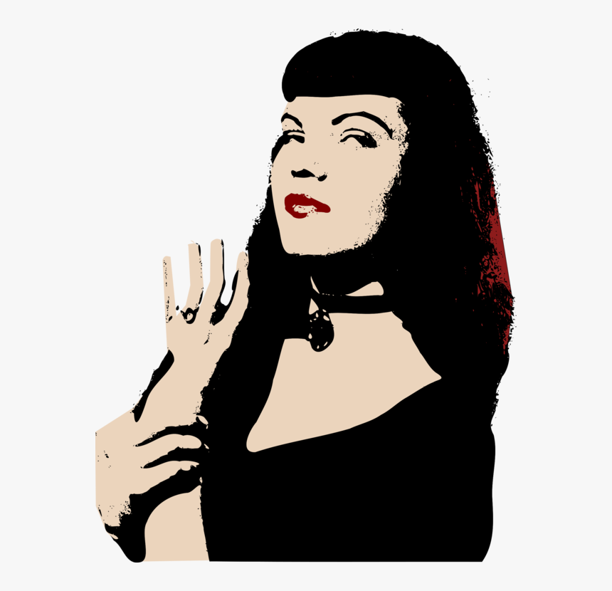 Human Behavior,art,black Hair - Illustration, HD Png Download