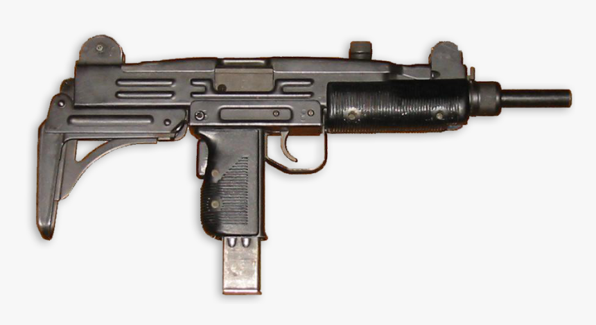 Uzi Sbr Engraving - Uzi Submachine Gun, HD Png Download