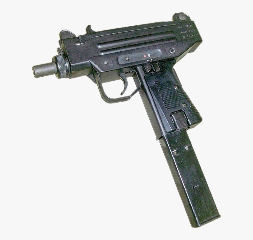 #gun #pistol #uzi #weapon - Ranged Weapon, HD Png Download